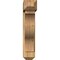 Ekena Millwork Funston Craftsman Rough Sawn Bracket w/ Offset Brace, Western Red Cedar, 8"W x 30"D x 38"H BKT0806X30X38FST04RWR - alternate 3